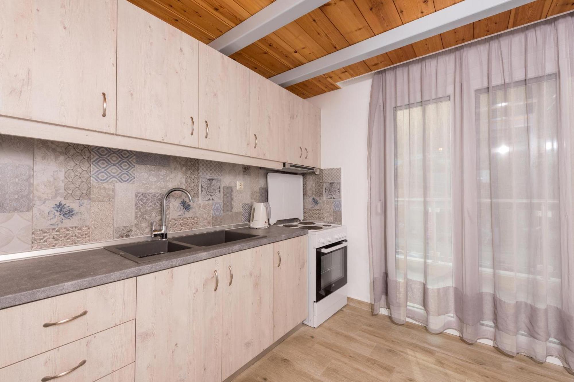 Artemis Beach Apartments Chrysi Ammoudia Bagian luar foto