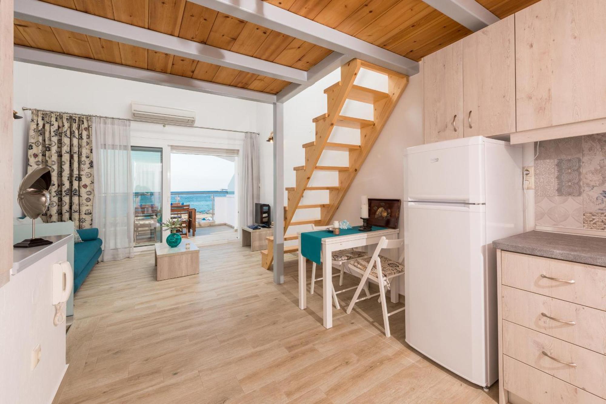 Artemis Beach Apartments Chrysi Ammoudia Bagian luar foto